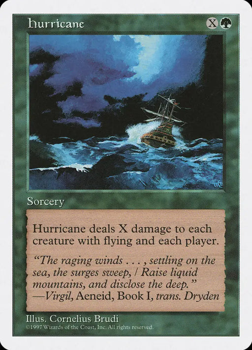 Hurricane [Fifth Edition] - MTG Single