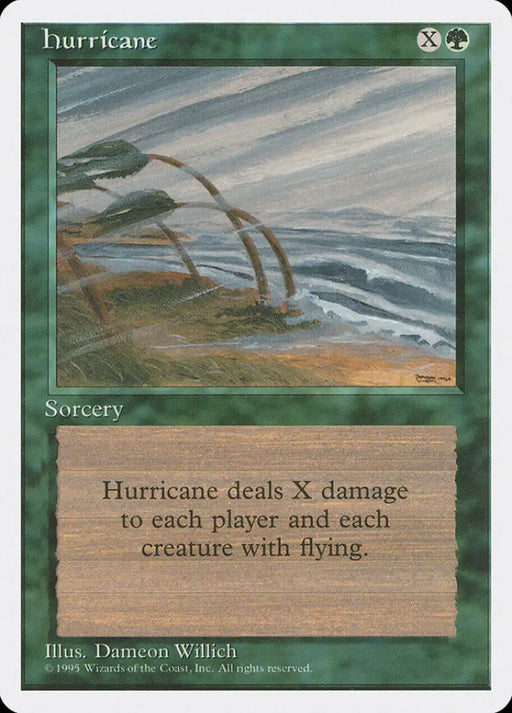 Hurricane [Fourth Edition] - MTG Single