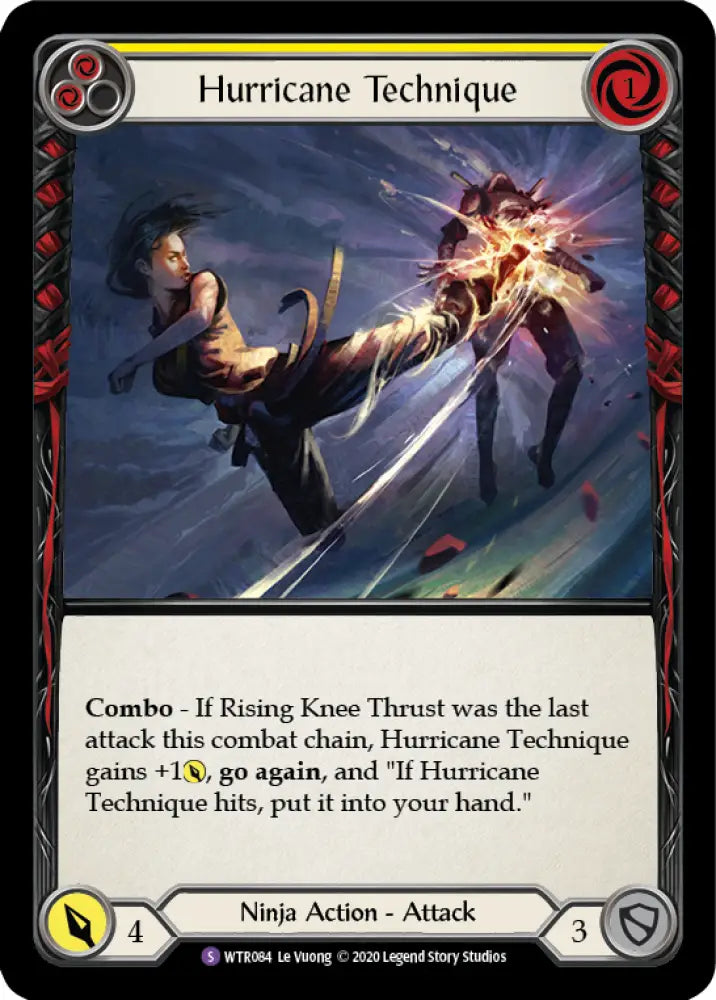 Hurricane Technique [Welcome to Rathe Unlimited] Unlimited Rainbow Foil - Flesh And Blood Single
