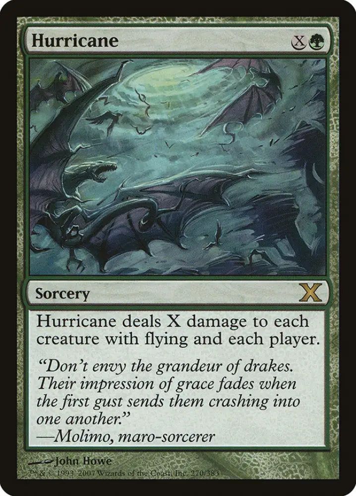 Hurricane [Tenth Edition] - MTG Single