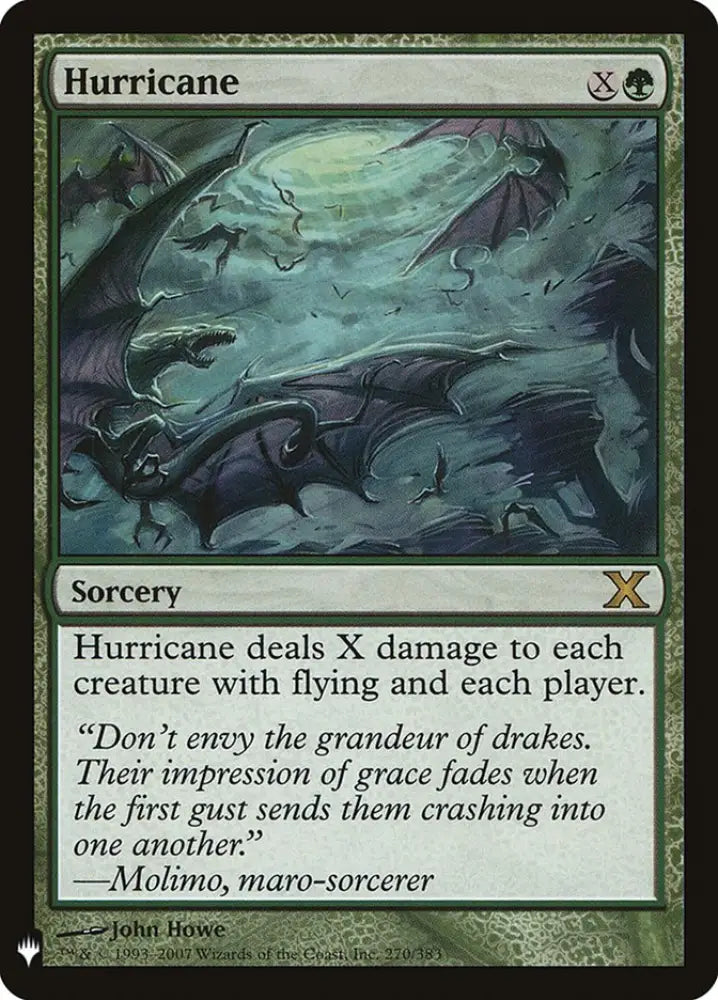 Hurricane [The List] - MTG Single