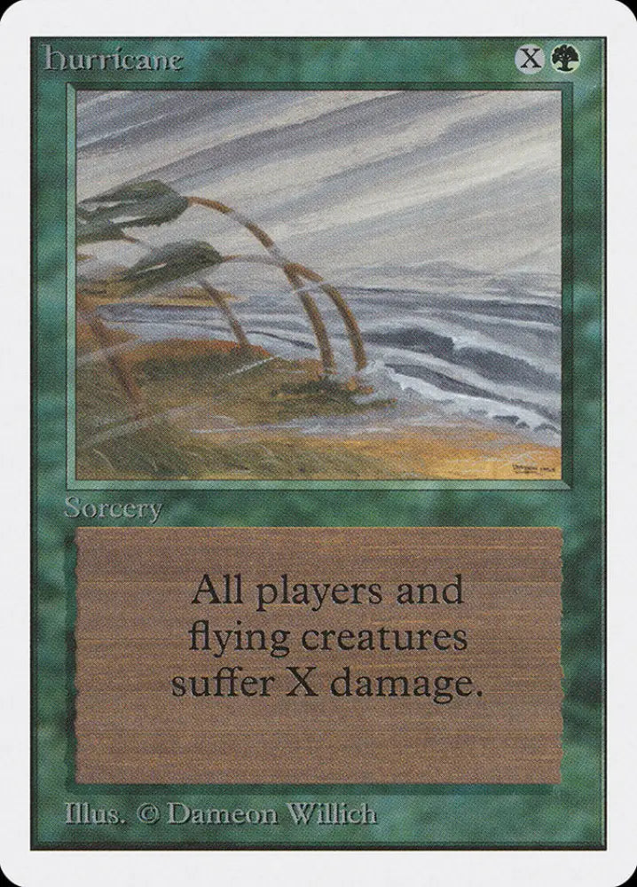 Hurricane [Unlimited Edition] - MTG Single