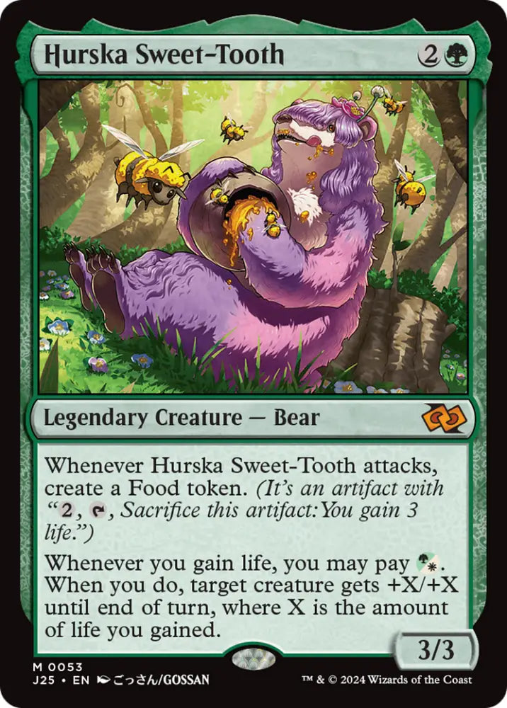Hurska Sweet-Tooth (Anime) [Foundations Jumpstart] - MTG Single
