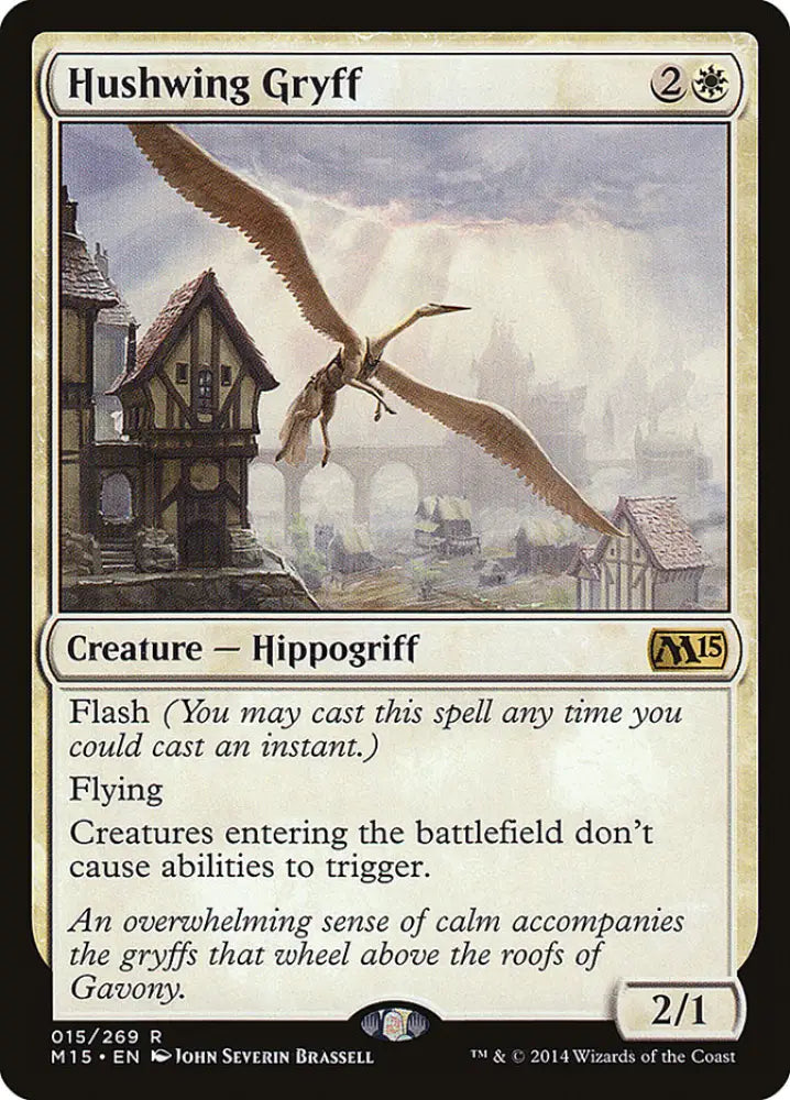 Hushwing Gryff [Magic 2015] - MTG Single