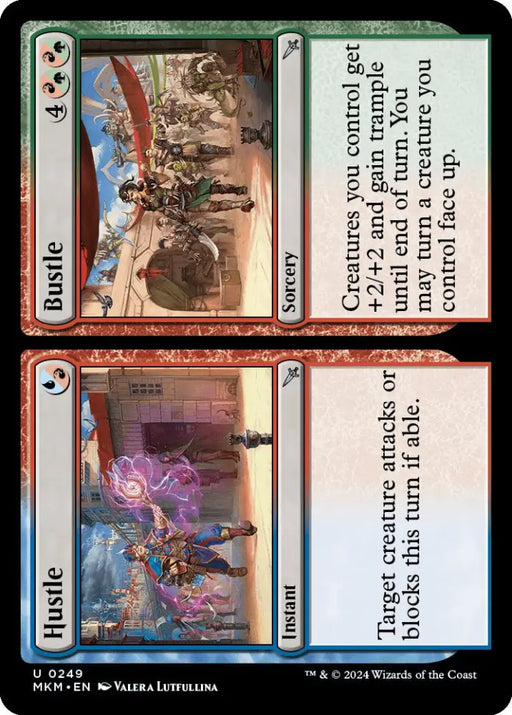 Hustle // Bustle [Murders at Karlov Manor] - MTG Single