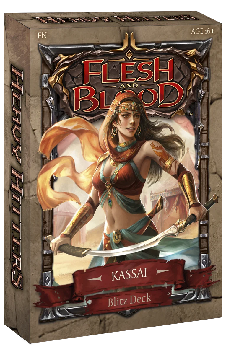 Flesh And Blood: Heavy Hitters Blitz Deck Hero Kassai