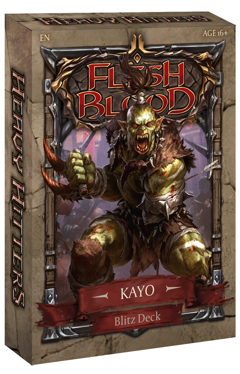 Flesh And Blood: Heavy Hitters Blitz Deck Hero Kayo