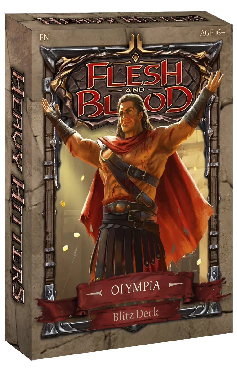 Flesh And Blood: Heavy Hitters Blitz Deck Hero Olympia