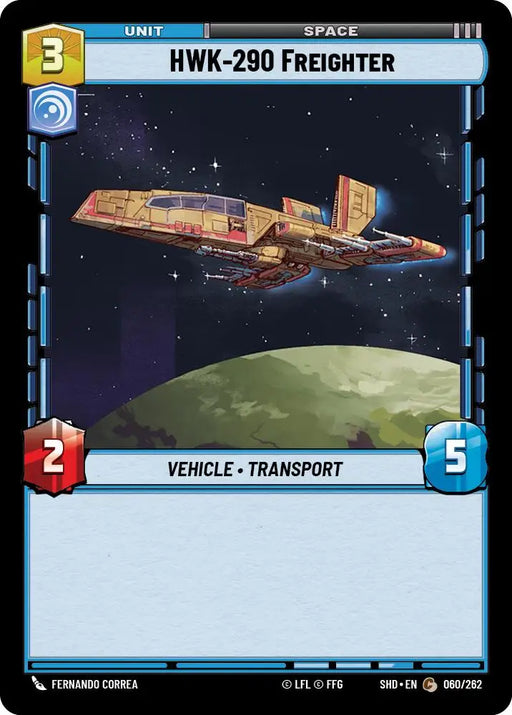 HWK-290 Freighter (060/262) [Shadows of the Galaxy] - Star Wars: Unlimited Single