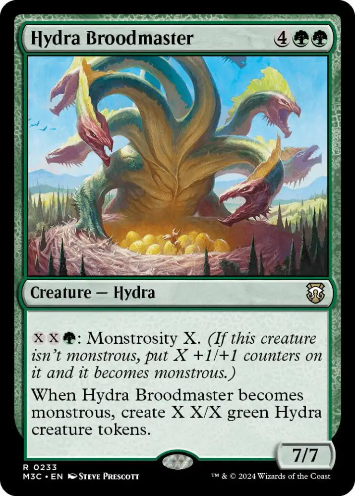 Hydra Broodmaster [Modern Horizons 3 Commander] - MTG Single