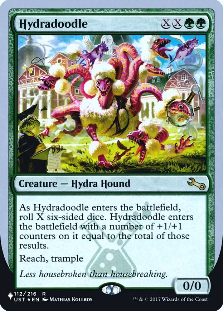 Hydradoodle (Unfinity Foil Edition) [The List] - MTG Single