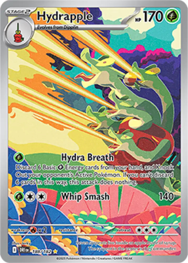 Hydrapple (188/182) [SV10: Destined Rivals] - Pokemon Single