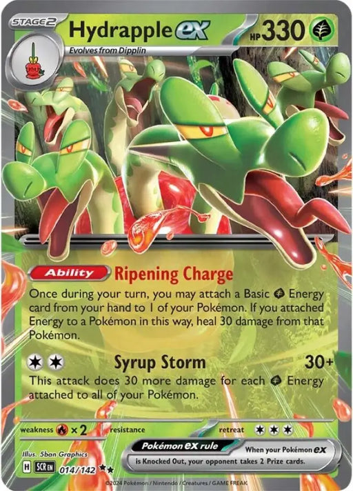 Hydrapple ex (014/142) [Scarlet & Violet: Stellar Crown] - Pokemon Single