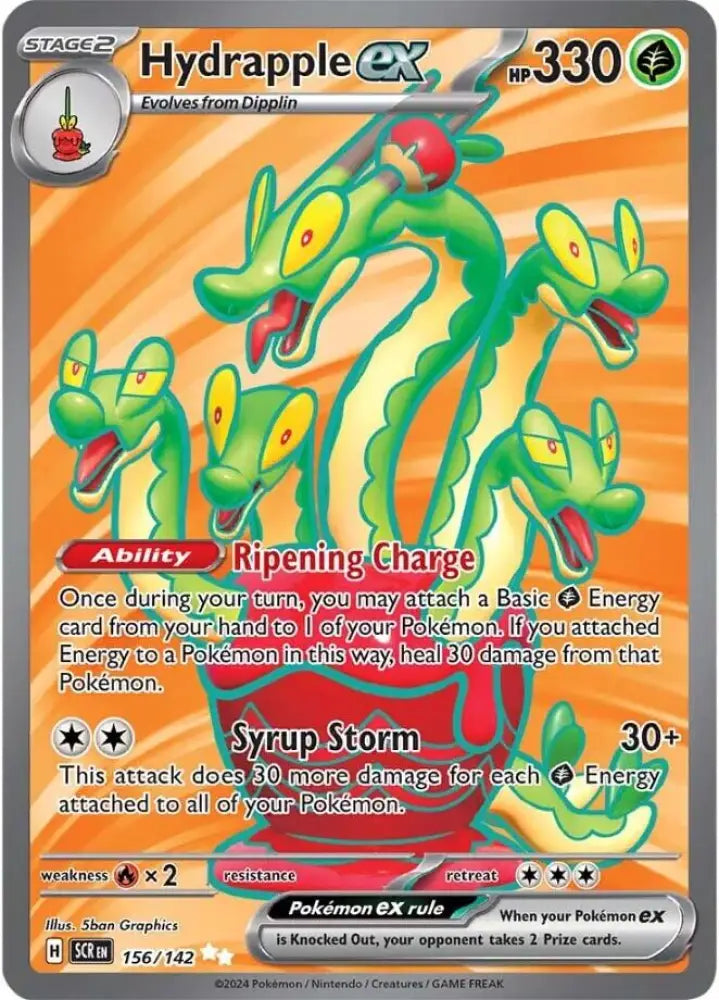 Hydrapple ex (156/142) [Scarlet & Violet: Stellar Crown] - Pokemon Single