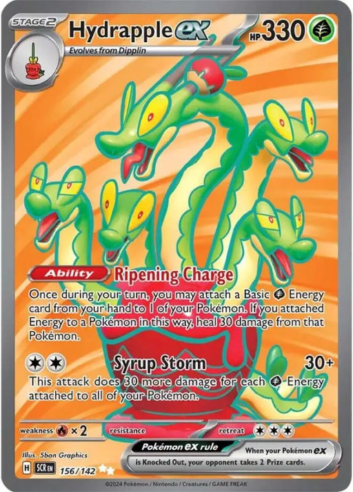 Hydrapple ex (156/142) [Scarlet & Violet: Stellar Crown] - Pokemon Single