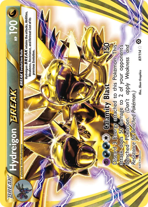 Hydreigon BREAK (87/114) [XY: Steam Siege] - Pokemon Single
