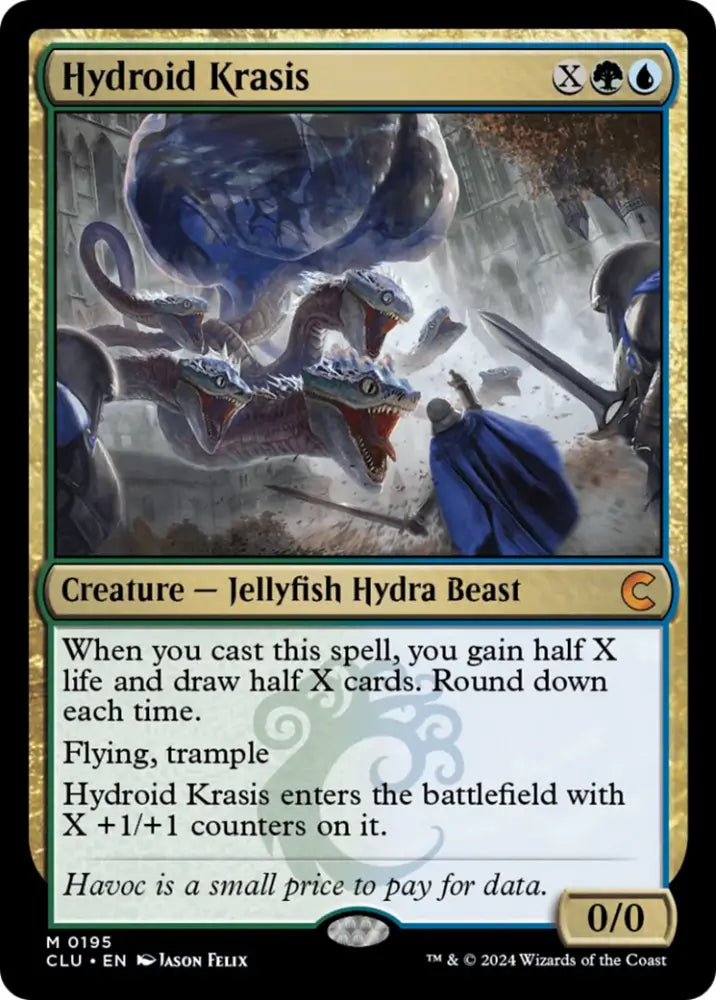 Hydroid Krasis [Ravnica: Clue Edition] - MTG Single