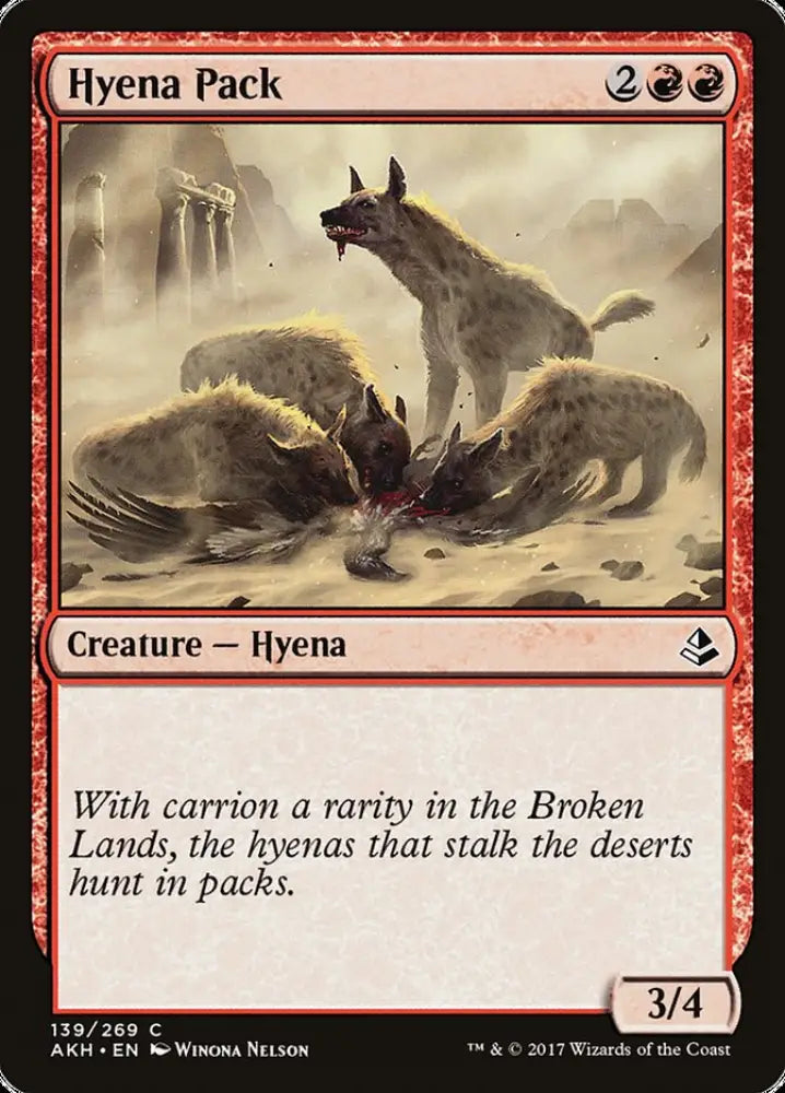 Hyena Pack [Amonkhet] - MTG Single