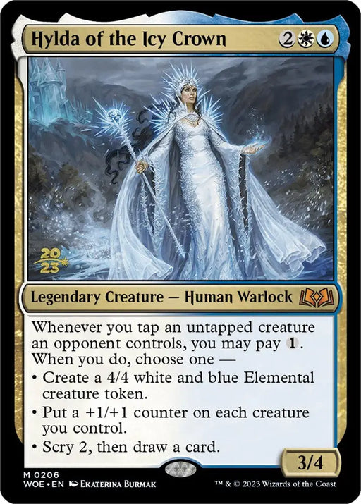 Hylda of the Icy Crown [Wilds of Eldraine Prerelease Promos] - MTG Single