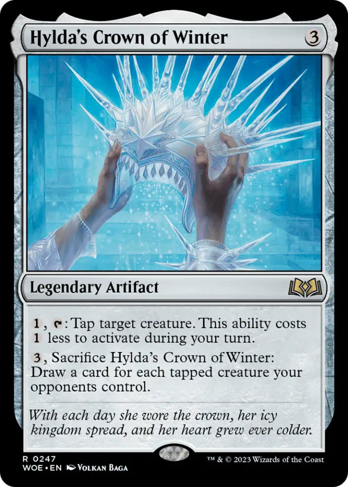 Hylda’s Crown of Winter [Wilds of Eldraine] - MTG Single