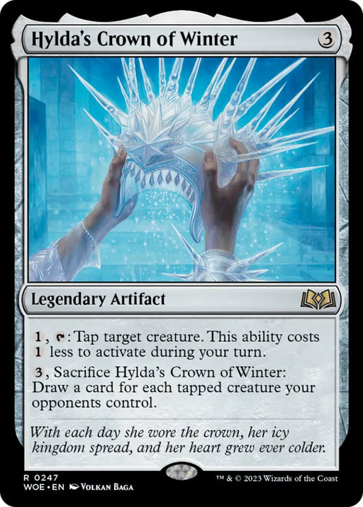 Hylda’s Crown of Winter [Wilds of Eldraine] - MTG Single