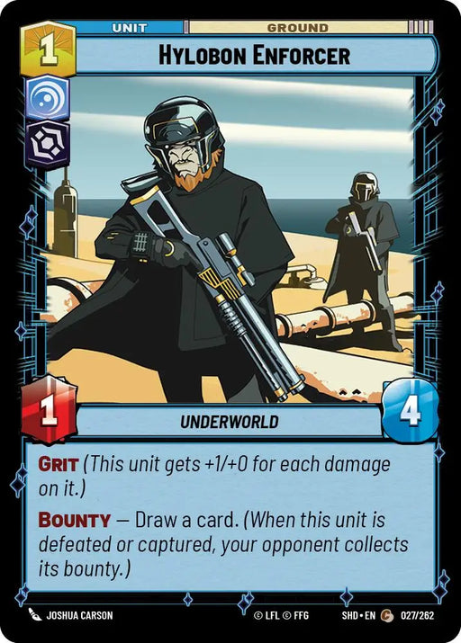 Hylobon Enforcer (027/262) [Shadows of the Galaxy] - Star Wars: Unlimited Single