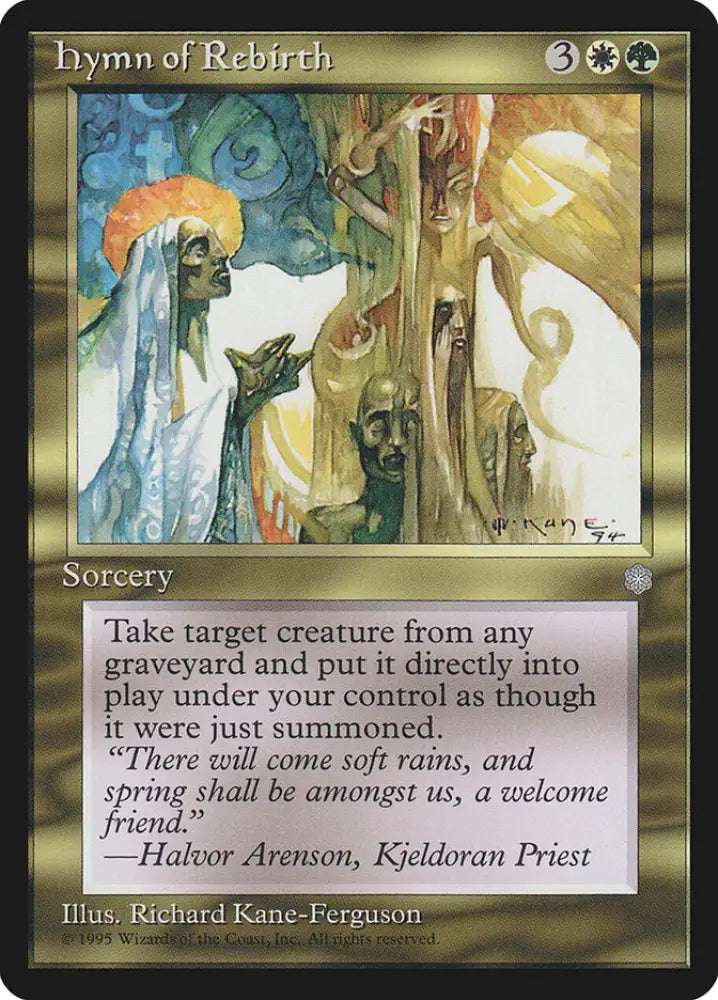 Hymn of Rebirth [Ice Age] - MTG Single