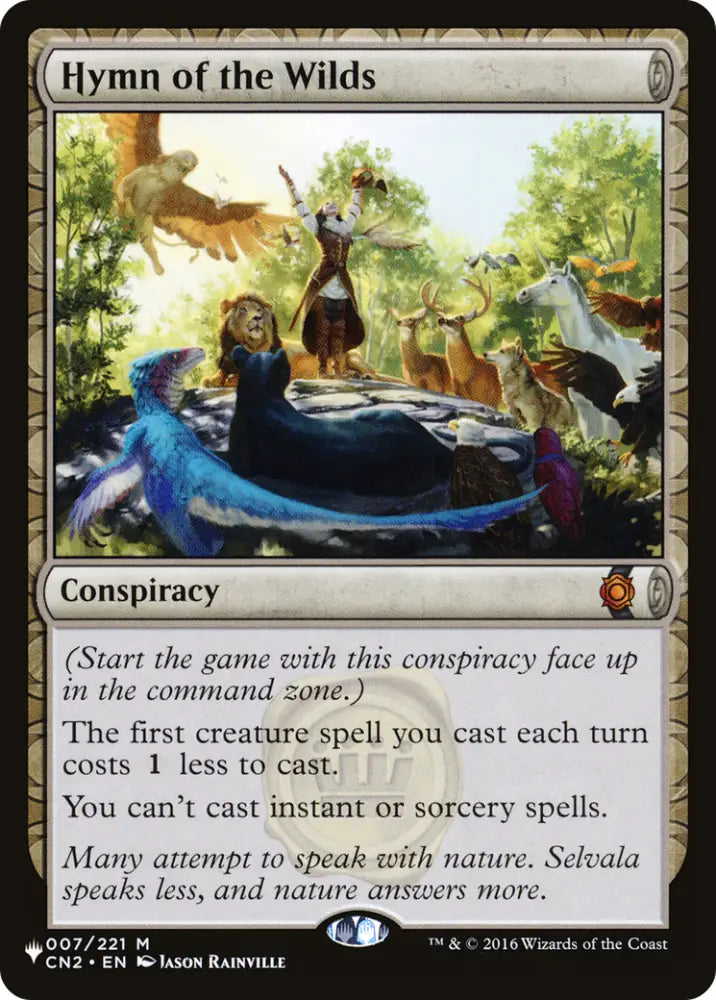 Hymn of the Wilds [The List] - MTG Single
