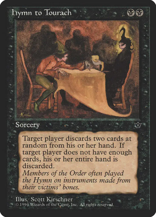 Hymn to Tourach (Scott Kirschner) [Fallen Empires] - MTG Single
