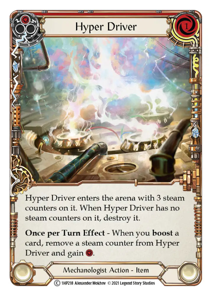 Hyper Driver [1HP218] (History Pack 1) - Flesh And Blood Single