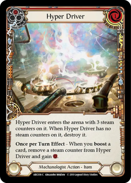 Hyper Driver [Arcane Rising 1st Edition] 1st Edition Normal - Flesh And Blood Single