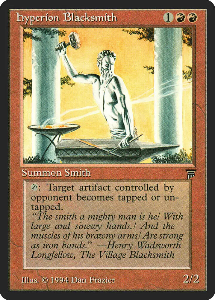Hyperion Blacksmith [Legends] - MTG Single
