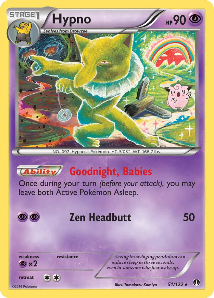 Hypno (51/122) [XY: BREAKpoint] - Pokemon Single