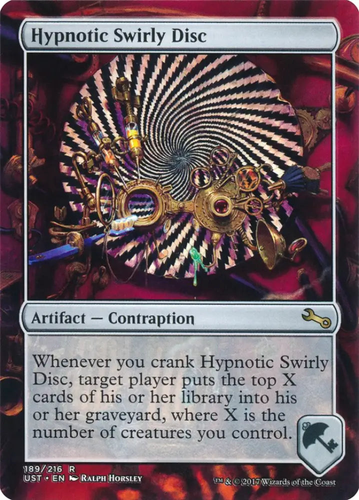 Hypnotic Swirly Disc [Unstable] - MTG Single