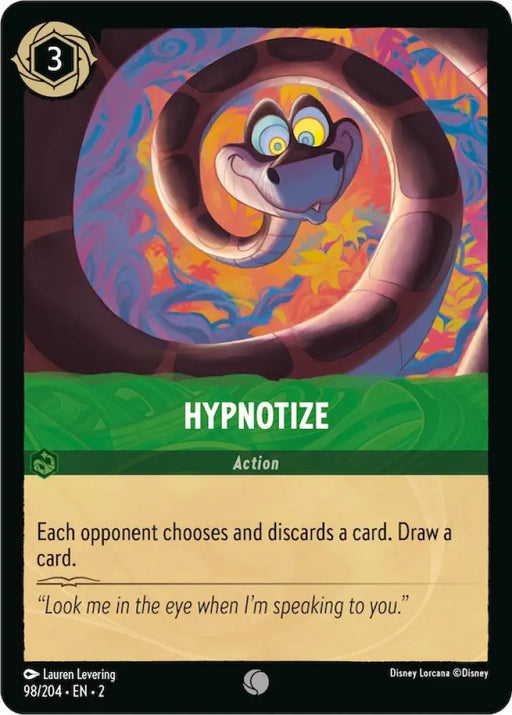 Hypnotize (98/204) [Rise of the Floodborn] - Lorcana Single