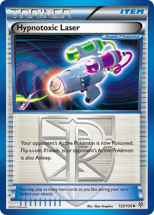 Hypnotoxic Laser (123/135) [Black & White: Plasma Storm] - Pokemon Single