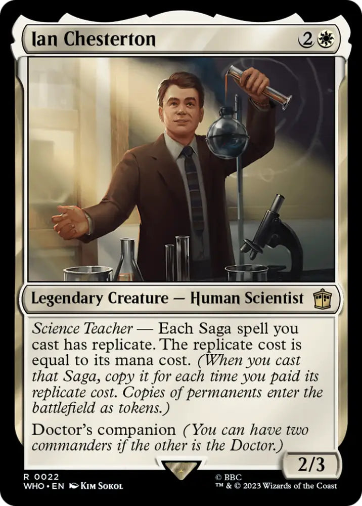 Ian Chesterton [Doctor Who] - MTG Single