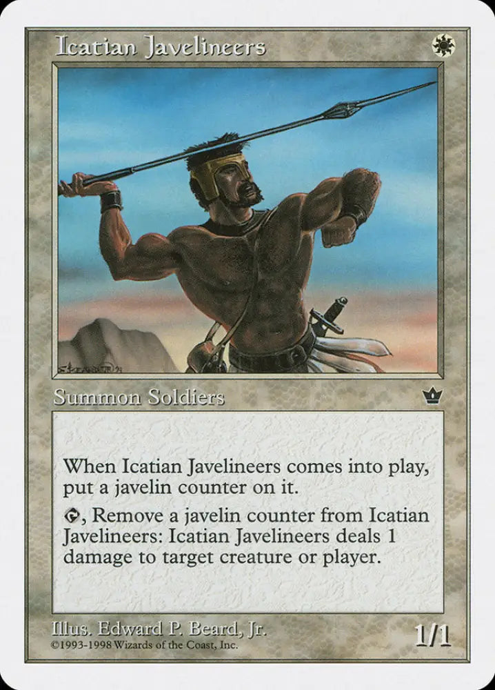 Icatian Javelineers [Anthologies] - MTG Single