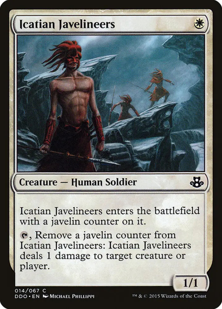 Icatian Javelineers [Duel Decks: Elspeth vs. Kiora] - MTG Single