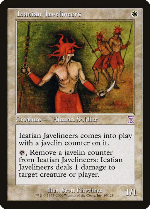 Icatian Javelineers [Time Spiral Timeshifted] - MTG Single