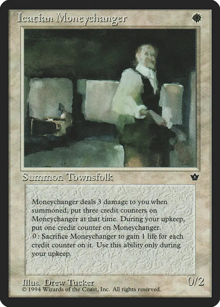 Icatian Moneychanger (Drew Tucker) [Fallen Empires] - MTG Single
