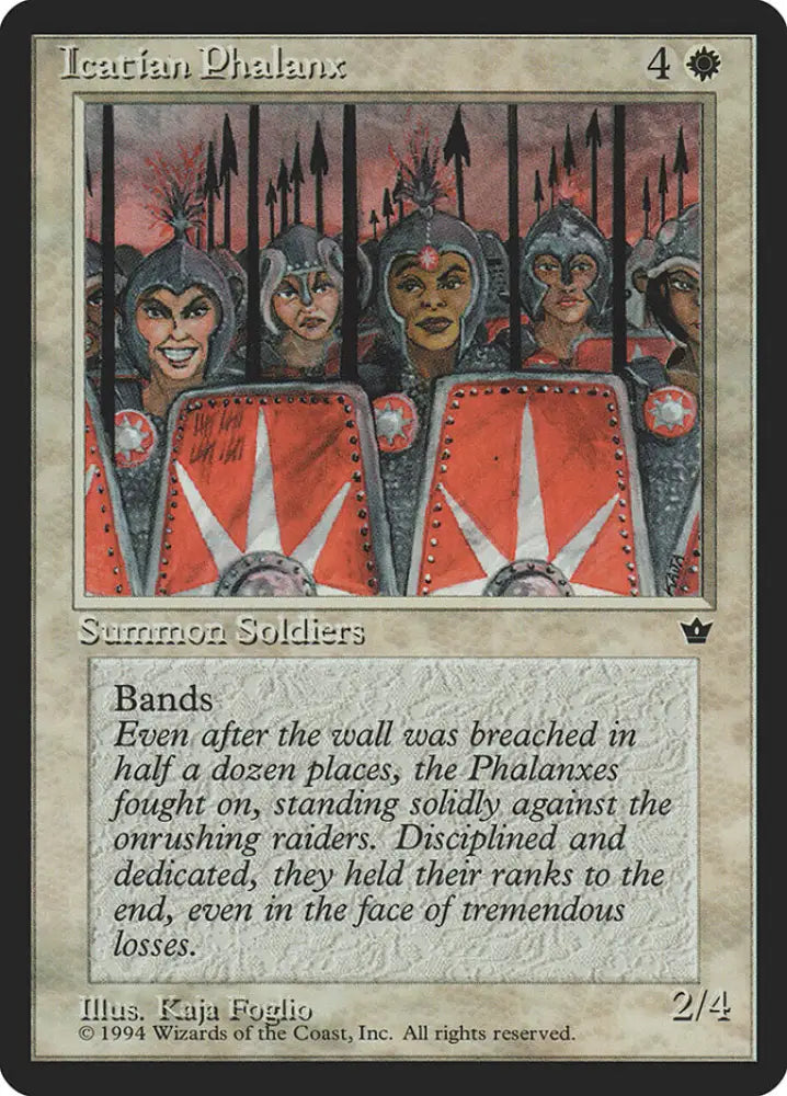 Icatian Phalanx [Fallen Empires] - MTG Single