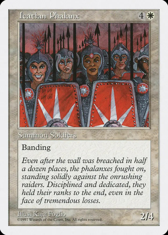 Icatian Phalanx [Fifth Edition] - MTG Single
