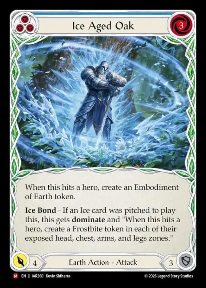 Ice Aged Oak (IAR260) [Usurp the Shadow Throne]