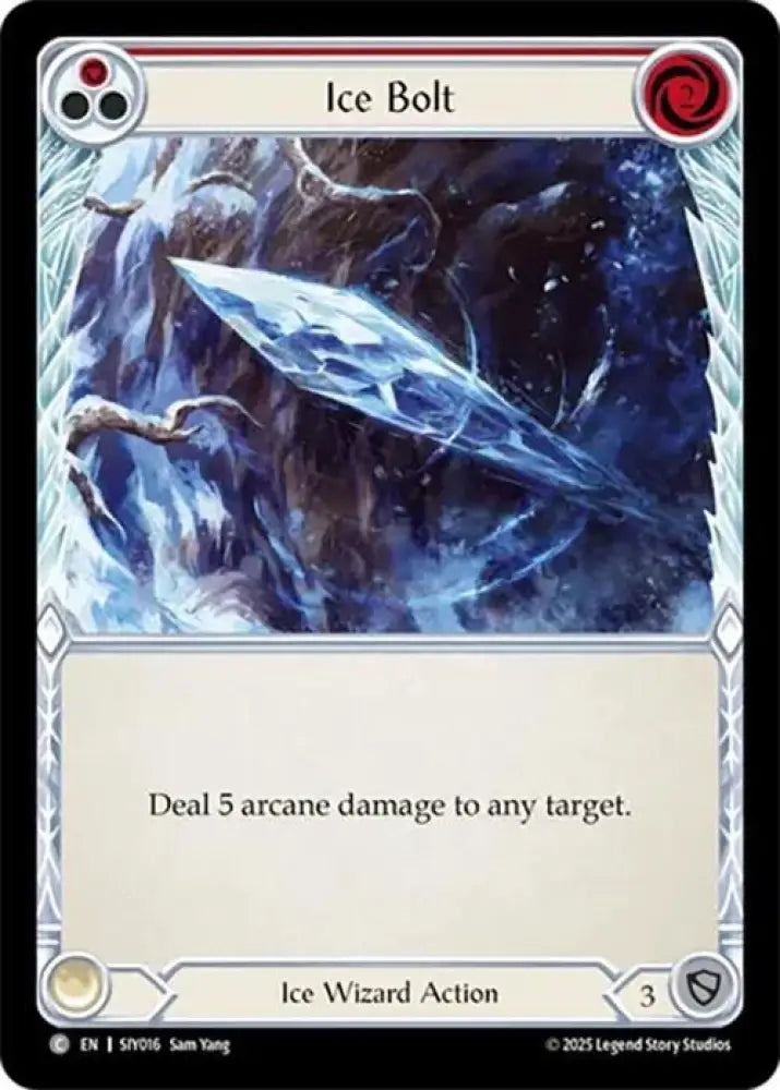 Ice Bolt (Red) (SIY016) [Silver Age Chapter 1]