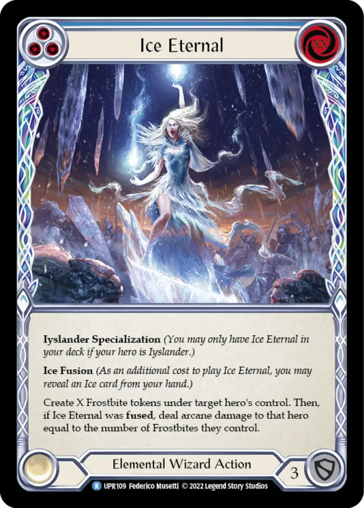 Ice Eternal [Uprising] - Flesh And Blood Single