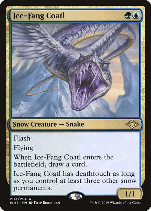 Ice-Fang Coatl [Modern Horizons] - MTG Single