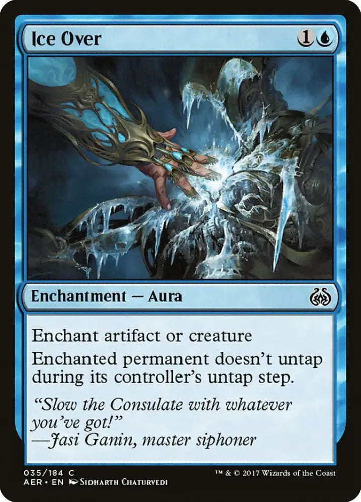 Ice Over [Aether Revolt] - MTG Single