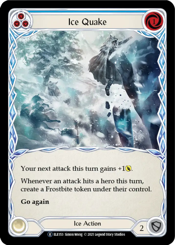 Ice Quake (Blue) [Tales of Aria Unlimited] Unlimited Normal - Flesh And Blood Single