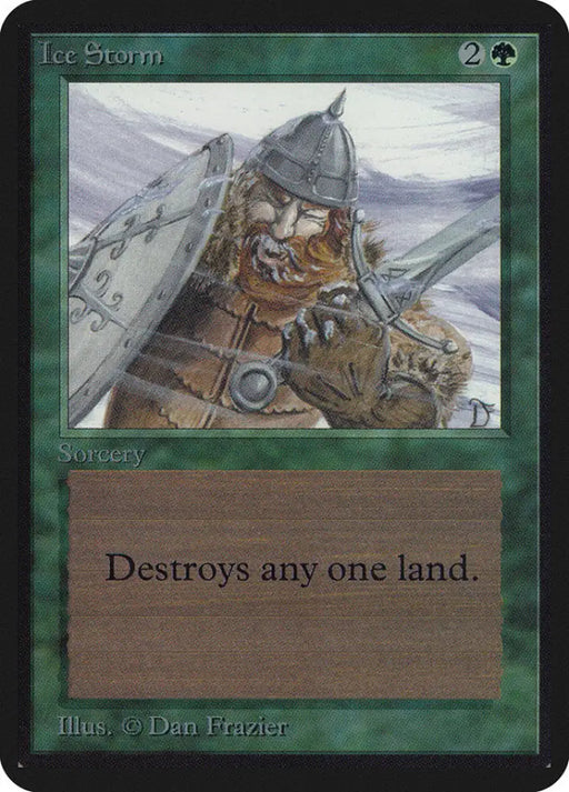 Ice Storm [Alpha Edition] - MTG Single